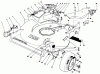 Toro 22621 - Lawnmower, 1988 (8000001-8999999) Spareparts HOUSING ASSEMBLY