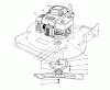 Toro 22622 - Lawnmower, 1990 (0000001-0999999) Spareparts ENGINE ASSEMBLY