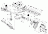 Toro 22621 - Lawnmower, 1990 (0000001-0999999) Spareparts GEAR CASE ASSEMBLY