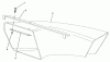 Toro 22685 - Lawnmower, 1990 (0000001-0999999) Spareparts SIDE DISCHARGE CHUTE MODEL NO. 59112 (OPTIONAL)