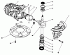 Toro 22700 - Lawnmower, 1991 (1000001-1999999) Spareparts CRANKSHAFT ASSEMBLY (MODEL NO. 47PL0-3)