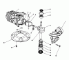 Toro 22700B - 21" Commercial, Side Discharge Mower, 1993 (39000001-39999999) Spareparts CRANKSHAFT ASSEMBLY (MODEL NO. 47PN2-3)
