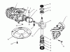 Toro 22700BC - Lawnmower, 1995 (5900001-5999999) Spareparts CRANKSHAFT ASSEMBLY (MODEL NO. 47PR4-3)