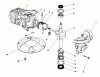 Toro 22710C - Lawnmower, 1989 (SN 9900001-9999999) Spareparts ENGINE ASSEMBLY MODEL NO. 47PJ8 #1