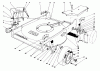 Toro 22710C - Lawnmower, 1989 (SN 9900001-9999999) Spareparts HOUSING ASSEMBLY
