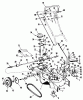 Toro 23100 - 21" Whirlwind Hevi-Duty Lawnmower, 1964 (4000001-4999999) Spareparts 21" WHIRLWIND HEVI-DUTY SELF PROPELLED MOWER PARTS LIST
