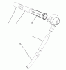 Toro 51547 (700) - 700 Rake-O-Vac, 1993 (39000001-39014999) Listas de piezas de repuesto y dibujos TUBE ASSEMBLY