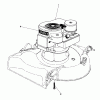 Toro 23307 - 21" Hevi-Duty Lawnmower, 1978 (8000001-8999999) Spareparts ENGINE ASSEMBLY