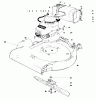Toro 23370 - 21" Whirlwind Hevi-Duty Lawnmower, 1978 (8000001-8999999) Spareparts ENGINE ASSEMBLY