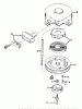 Toro 23370 - 21" Whirlwind Hevi-Duty Lawnmower, 1978 (8000001-8999999) Spareparts REWIND STARTER NO. 590420