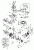 Toro 23375 - 21" Commercial Lawnmower, 1980 (0000001-0999999) Spareparts ENGINE TECUMSEH MODEL NO. TVS 600-661-07