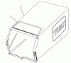 Toro 26551 - Lawnmower, 1989 (9000001-9999999) Spareparts GRASS BAG ASSEMBLY