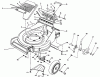 Toro 26551 - Lawnmower, 1989 (9000001-9999999) Spareparts HOUSING ASSEMBLY