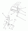 Toro 26562 - Lawnmower, 1990 (0000001-0999999) Spareparts HANDLE ASSEMBLY