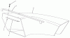 Toro 26562 - Lawnmower, 1991 (1000001-1999999) Spareparts SIDE DISCHARGE CHUTE MODEL NO. 59112 (OPTIONAL)