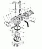 Toro 26620B - Lawnmower, 1993 (3900001-3999999) Spareparts CARBURETOR ASSEMBLY (ENGINE NO. VMM1-2)