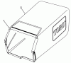Toro 26620B - Lawnmower, 1993 (3900001-3999999) Spareparts GRASS BAG ASSEMBLY