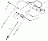 Toro 26620B - Lawnmower, 1993 (3900001-3999999) Spareparts TRACTION CONTROL ASSEMBLY