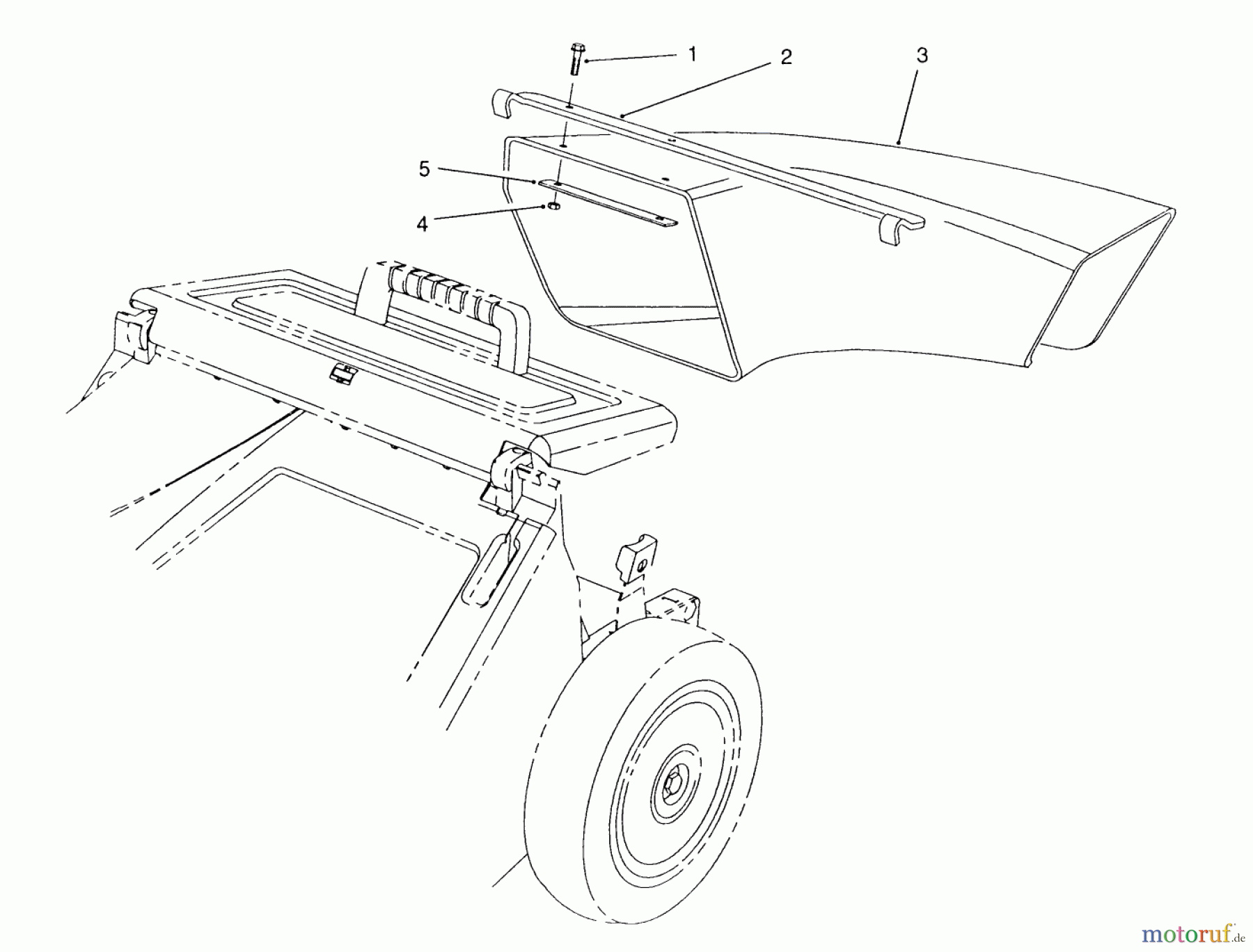  Toro Neu Mowers, Walk-Behind Seite 2 26620BF - Toro Lawnmower, 1991 (1000001-1999999) SIDE DISCHARGE CHUTE MODEL NO. 59112 (OPTIONAL)