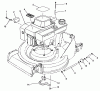 Toro 26620C - Lawnmower, 1989 (9000001-9999999) Spareparts ENGINE ASSEMBLY