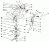 Toro 26621 - Lawnmower, 1990 (0000001-0999999) Spareparts BLADE BRAKE CLUTCH ASSEMBLY