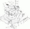 Toro 26621 - Lawnmower, 1990 (0000001-0999999) Spareparts ENGINE ASSEMBLY