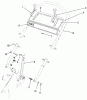 Toro 26621 - Lawnmower, 1990 (0000001-0999999) Spareparts HANDLE ASSEMBLY