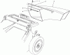 Toro 26621 - Lawnmower, 1990 (0000001-0999999) Spareparts SIDE DISCHARGE CHUTE MODEL NO. 59112 (OPTIONAL)