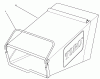 Toro 26621B - Lawnmower, 1991 (1000001-1999999) Spareparts GRASS BAG ASSEMBLY