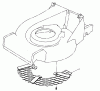 Toro 26621B - Lawnmower, 1991 (1000001-1999999) Spareparts LEAF SHREDDER KIT MODEL NO. 59181