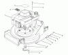 Toro 26621B - Lawnmower, 1992 (2000001-2999999) Spareparts ENGINE ASSEMBLY