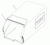 Toro 26621B - Lawnmower, 1992 (2000001-2999999) Spareparts GRASS BAG ASSEMBLY