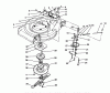 Toro 26622 - Lawnmower, 1990 (0000001-0003100) Spareparts BLADE BRAKE CLUTCH ASSEMBLY