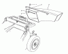Toro 26622 - Lawnmower, 1990 (0000001-0003100) Spareparts SIDE DISCHARGE CHUTE MODEL NO. 59112 (OPTIONAL)