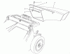 Toro 26622 - Lawnmower, 1991 (1000001-1999999) Spareparts SIDE DISCHARGE CHUTE MODEL NO. 59112 (OPTIONAL)