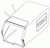 Toro 26622CS - Lawnmower, 1989 (9000001-9999999) Spareparts GRASS BAG ASSEMBLY