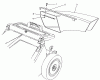 Toro 26622C - Lawnmower, 1989 (9000001-9999999) Spareparts SIDE DISCHARGE CHUTE MODEL NO. 59112 (OPTIONAL)