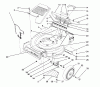Toro 26623 - Lawnmower, 1991 (0000001-0999999) Spareparts HOUSING ASSEMBLY