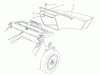 Toro 26623 - Lawnmower, 1991 (0000001-0999999) Spareparts SIDE DISCHARGE CHUTE MODEL NO. 59112 (OPTIONAL)