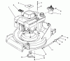 Toro 26624 - Lawnmower, 1988 (8000001-8999999) Spareparts ENGINE ASSEMBLY