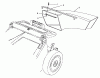 Toro 26624 - Lawnmower, 1988 (8000001-8999999) Spareparts SIDE DISCHARGE CHUTE MODEL NO. 59112 (OPTIONAL)