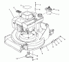 Toro 26624 - Lawnmower, 1989 (9000001-9999999) Spareparts ENGINE ASSEMBLY