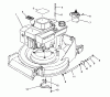Toro 26624 - Lawnmower, 1990 (0000001-0001101) Spareparts ENGINE ASSEMBLY