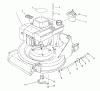 Toro 26624 - Lawnmower, 1990 (0001102-0999999) Spareparts ENGINE ASSEMBLY