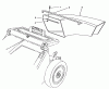 Toro 26626 - Lawnmower, 1990 (0000001-0999999) Spareparts SIDE DISCHARGE CHUTE MODEL NO. 59112 (OPTIONAL)
