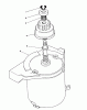 Toro 26624 - Lawnmower, 1990 (0001102-0999999) Spareparts STARTER MOTOR ASSEMBLY