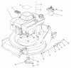 Toro 26625B - Lawnmower, 1991 (1000001-1999999) Spareparts ENGINE ASSEMBLY