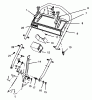 Toro 26625B - Lawnmower, 1993 (3900001-3999999) Spareparts HANDLE ASSEMBLY