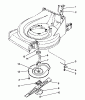 Toro 26625CG - Lawnmower, 1989 (9000001-9999999) Spareparts BLADE ASSEMBLY