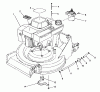 Toro 26625CS - Lawnmower, 1989 (9000001-9999999) Spareparts ENGINE ASSEMBLY